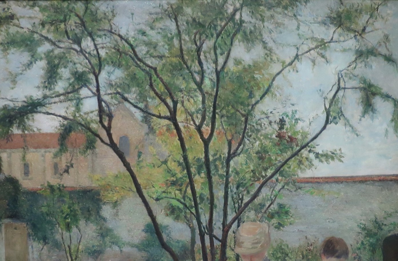 Notice the soft, dappled light.