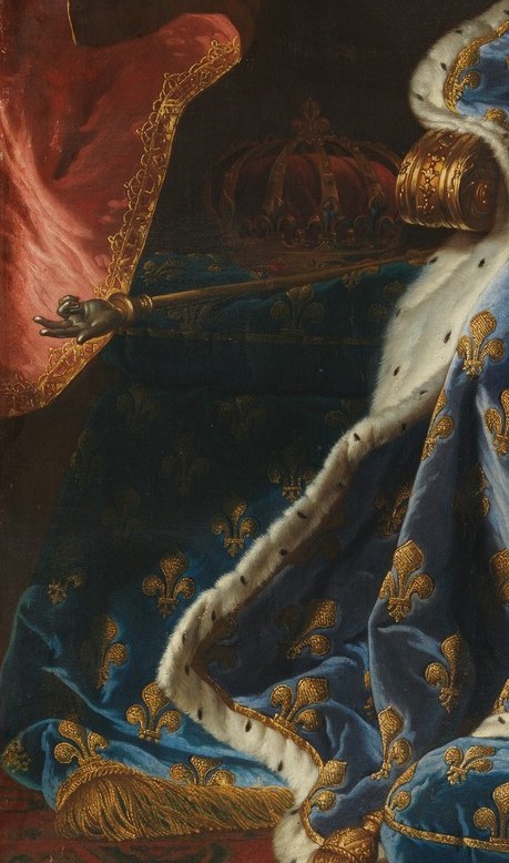 Each black tail spot was painted individually, a separate brushstroke.