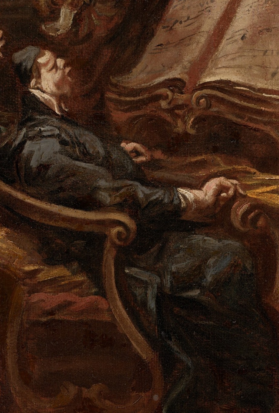 Look closely at these figures, with their weary expressions.