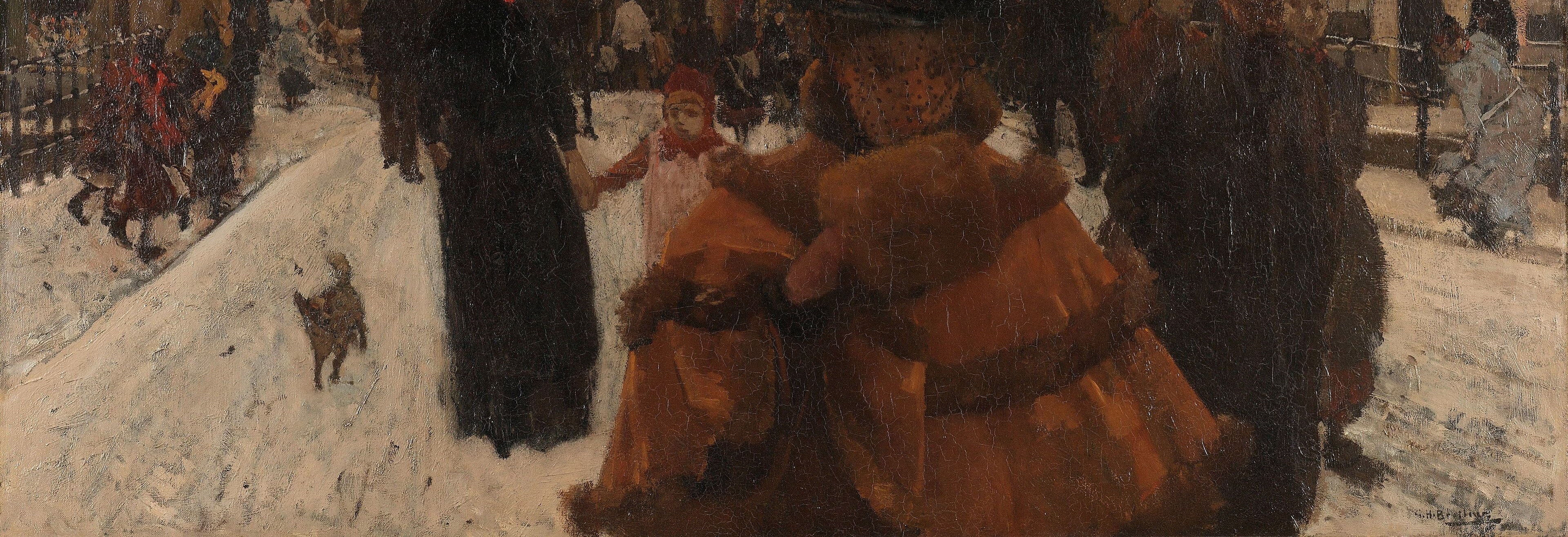 It’s 1898, a cold day on the Singel Bridge.