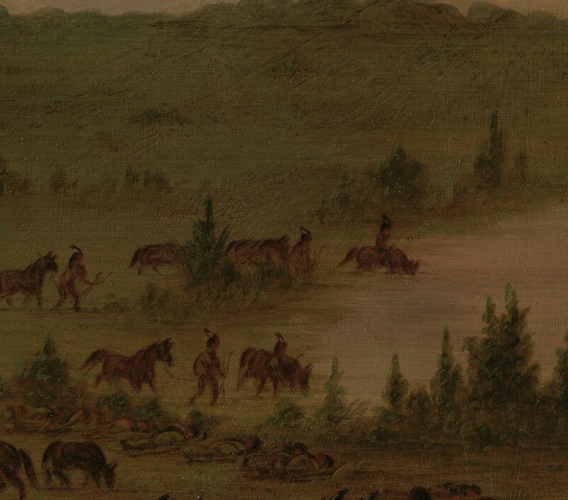 He was a lawyer who became a painter, focused on the West.