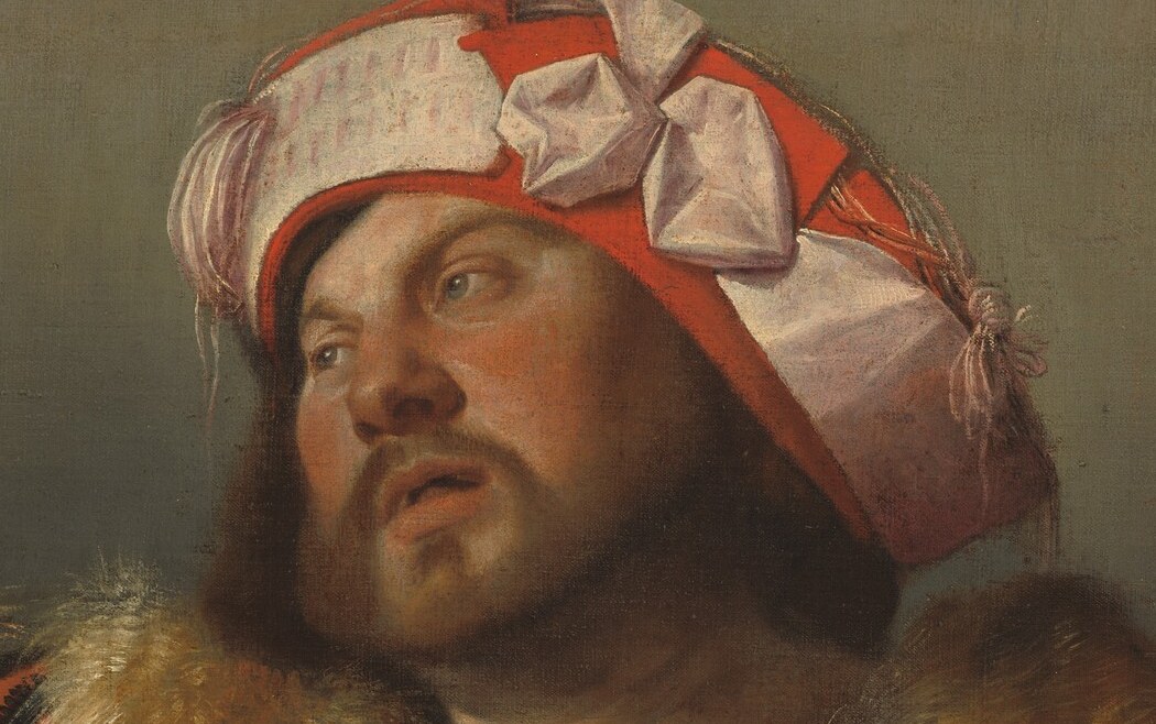Look at the lute player, lost in the music.