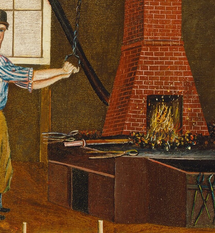 This painter shows us how essential their work was.