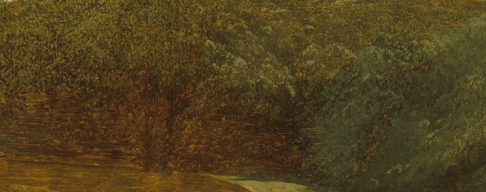 The painter was part of a new movement, Luminism.