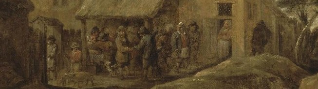 Teniers was known for developing this peasant genre.