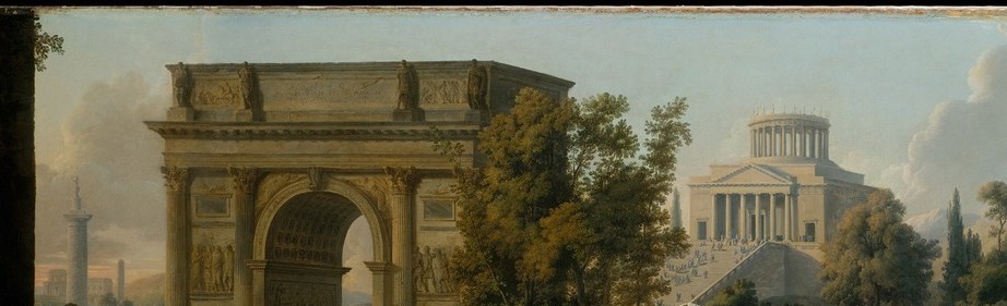 The anonymous masses in the upper register represent the populus Romanus for whom the triumph was performed , a hidden social history compressed into gesturing silhouettes.