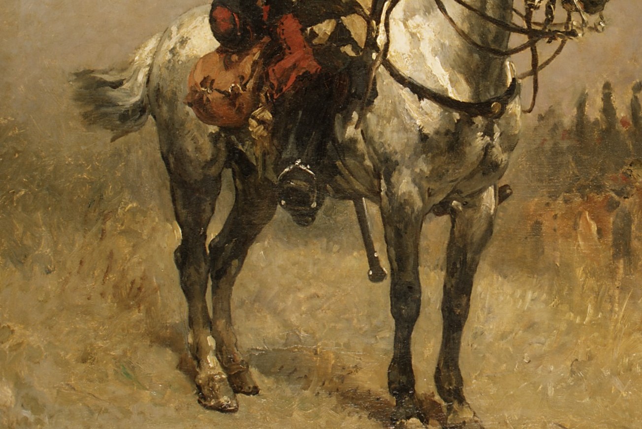 Colossal battle scenes. Cannon smoke. Cavalry charges.