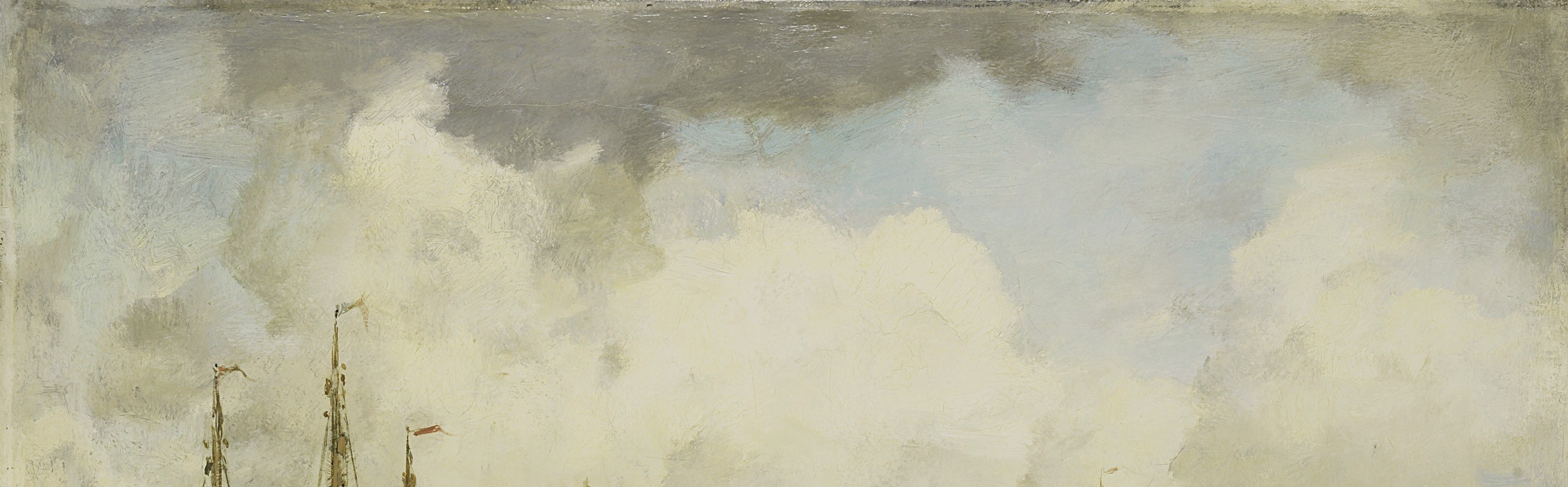 He captures the heavy, moist air of a cloudy day.