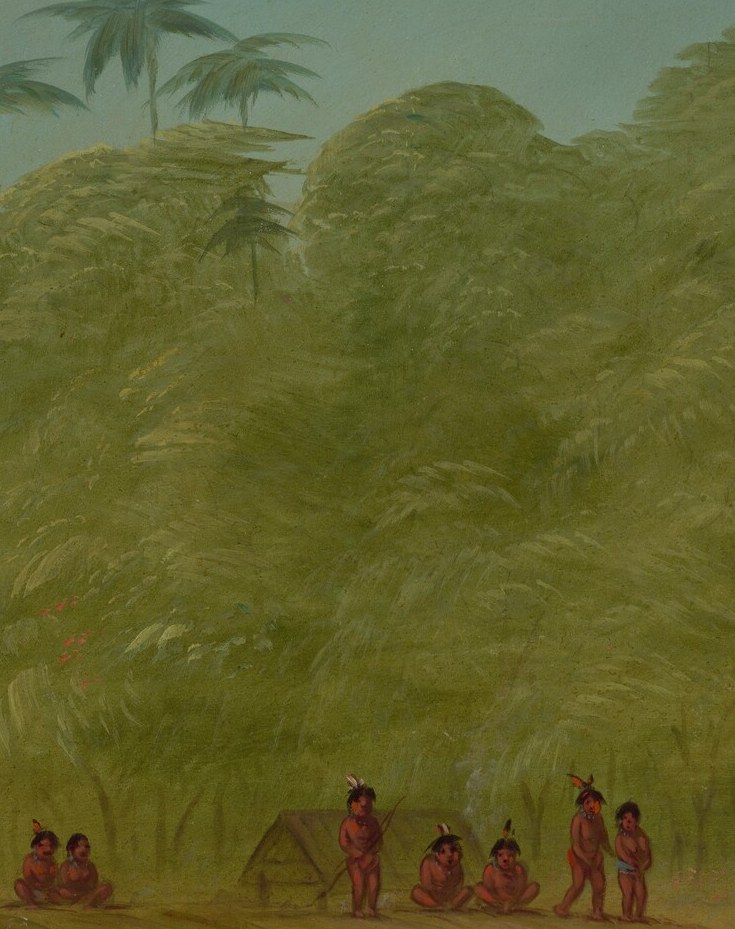 But he also sketched vast landscapes like this, on his travels.