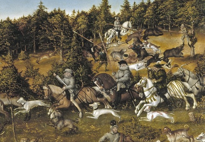 The forest is full of hunters and their prey.