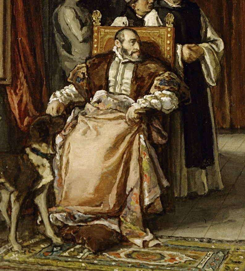 This is Charles V, the Holy Roman Emperor.
