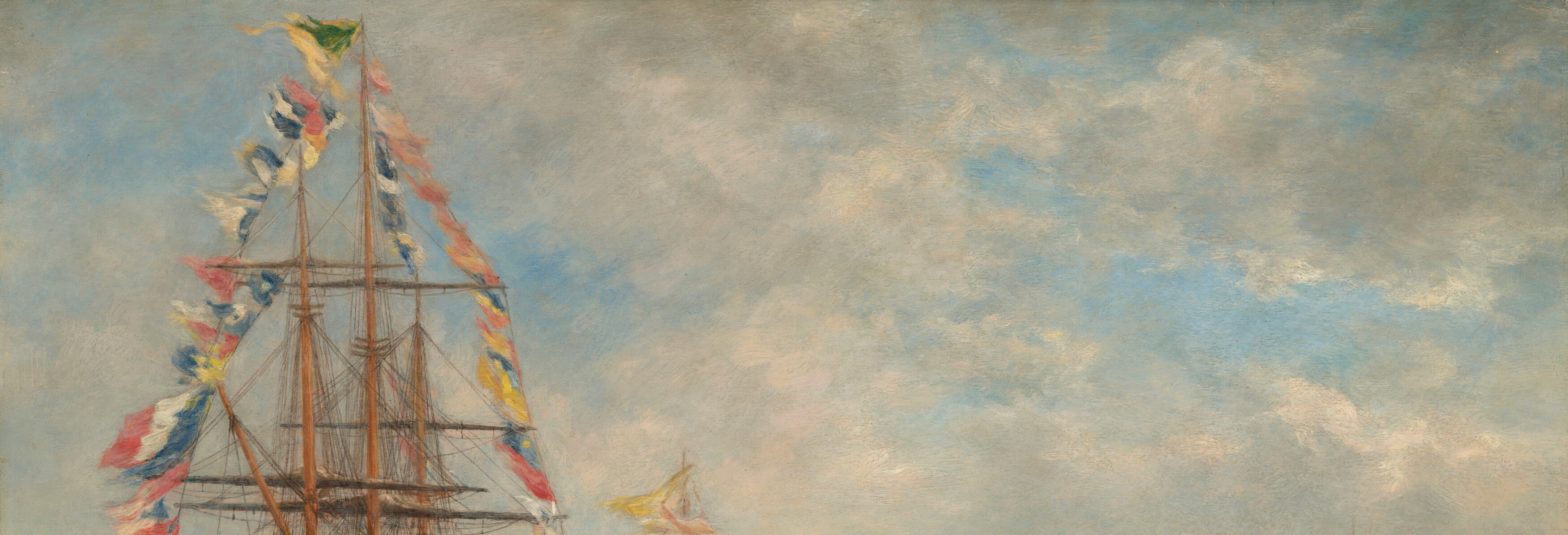 He was among the first French painters to work outdoors.