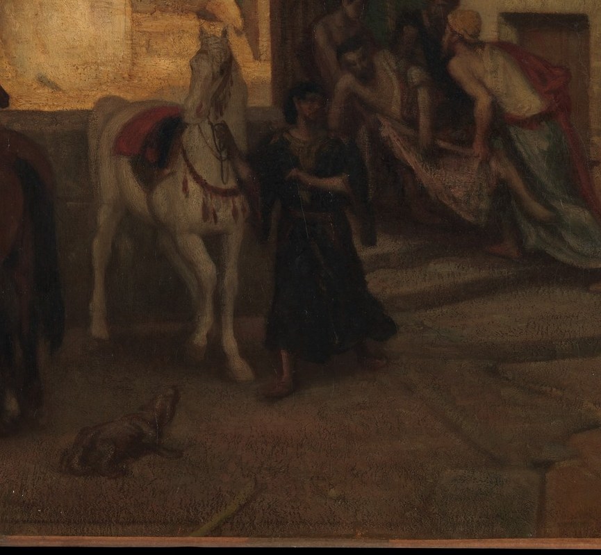 It was the 1853 Paris Salon, and the public expected a dignified biblical scene.