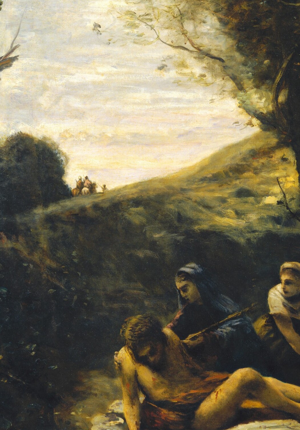 The artist painted this near the very end of his life.