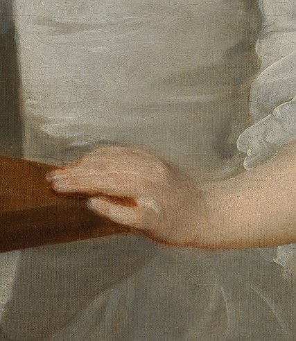 The painter, Thomas Frye, was an early porcelain inventor.
