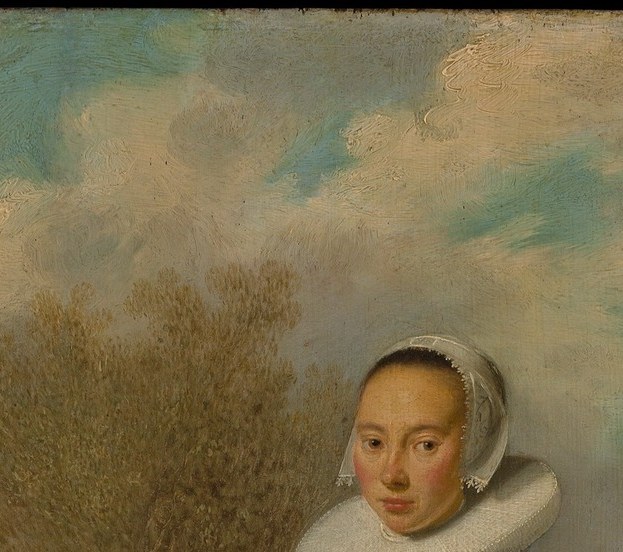 But this painting spent the 1940s rolled up under a mattress.