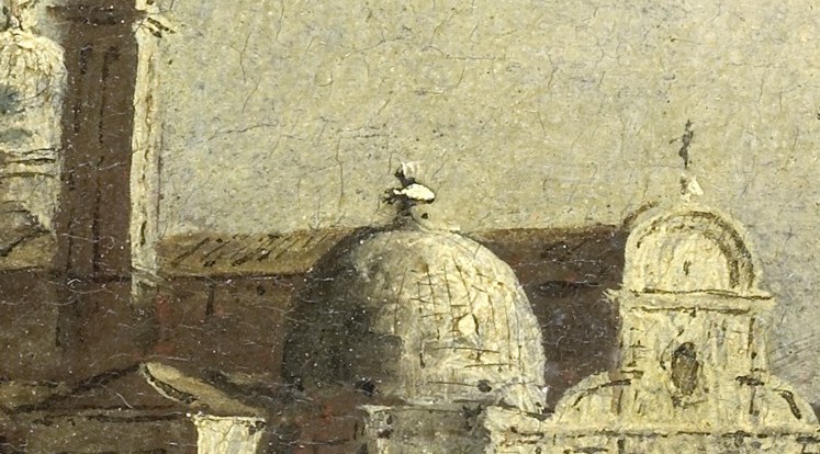 The church dome dominates the scene.