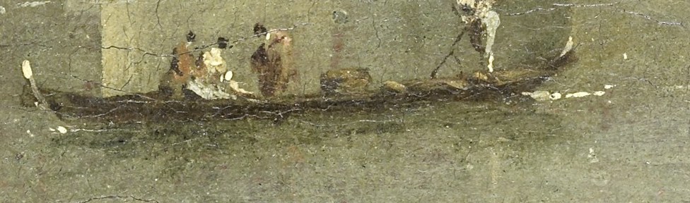 Gondolas and sailboats fill the water.