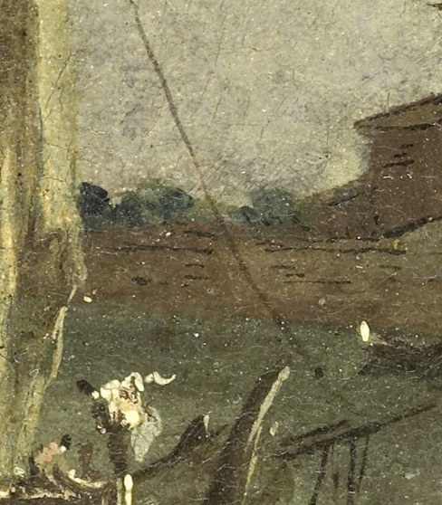 Its translucent quality and rigging detail show the craftsmanship of sailing vessels of the era.