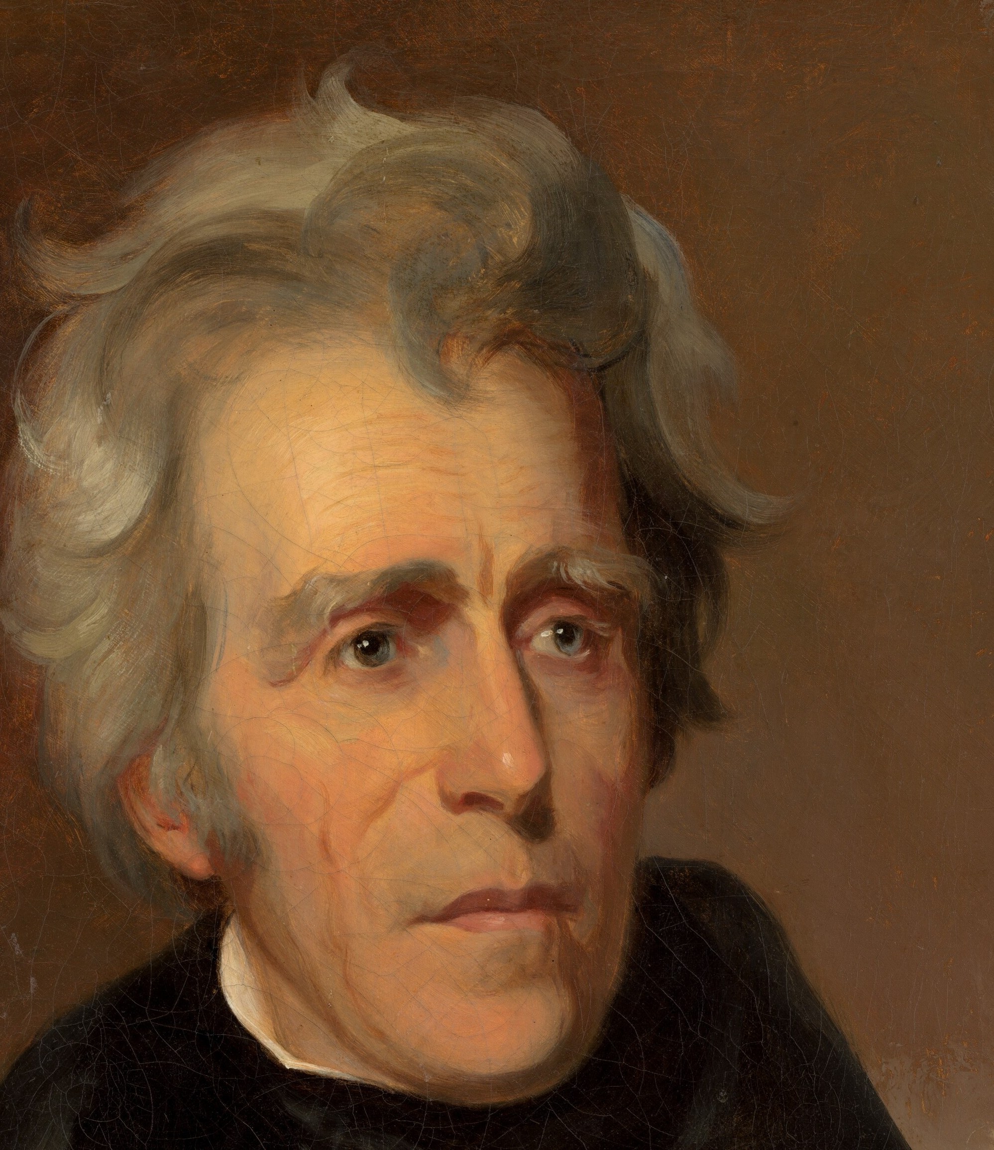 He was painted at 78, nearing the end of his life.