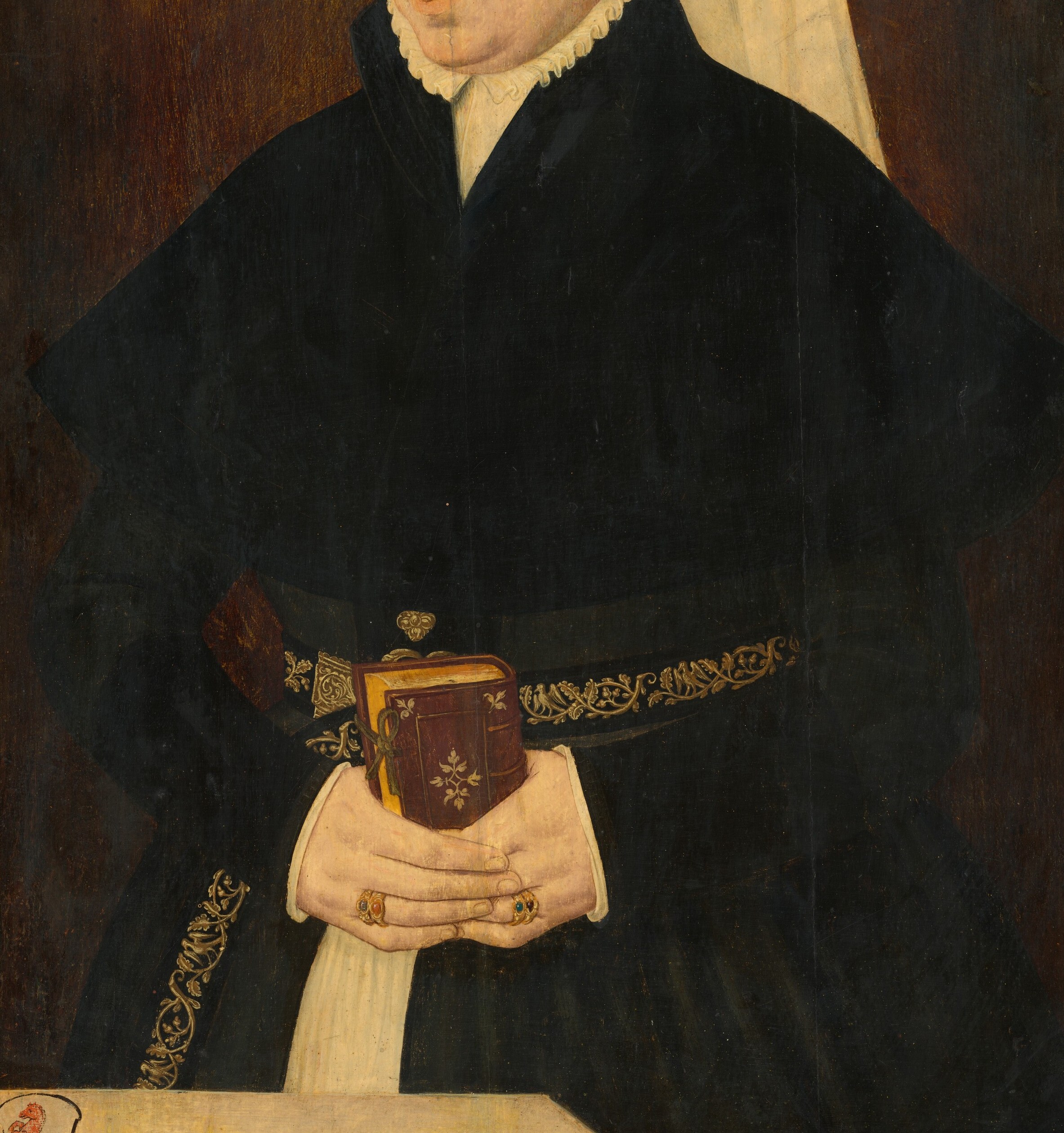 The unbroken black wool was a final signal: Protestant restraint, worn as armor.