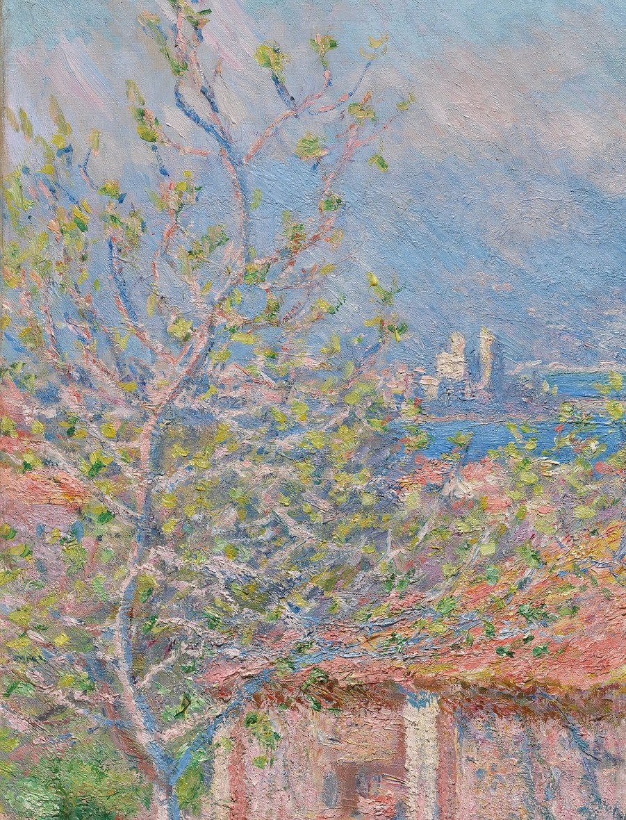 He sought to express his perceptions of nature, painting outdoors.
