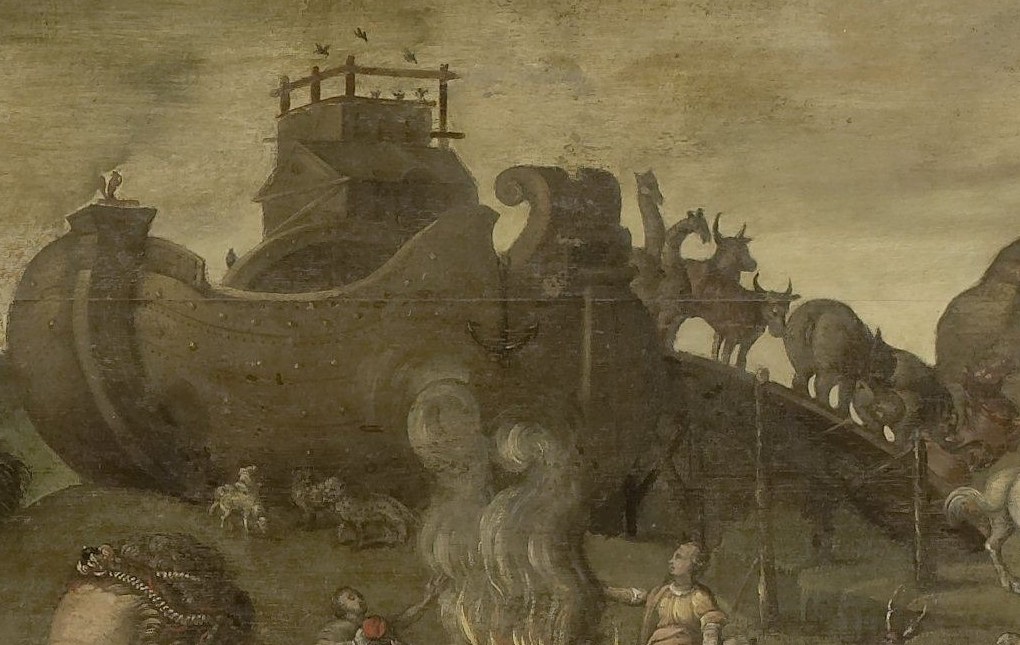 The people pray, but the great ship is not yet ready.