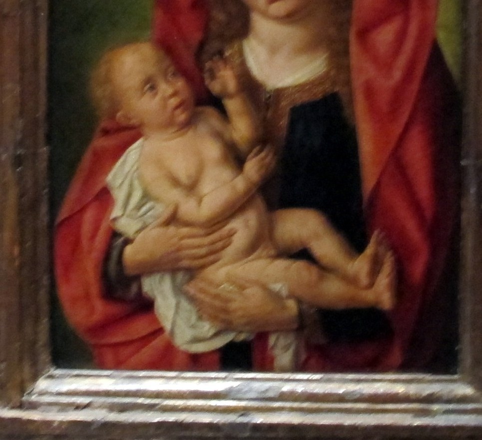 The Child's body is a theological statement.