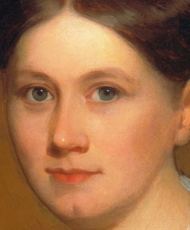 The painter, Jacob Eichholtz, captured her serene dignity.
