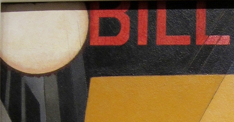 Look at the street sign. It says 'DILL.'