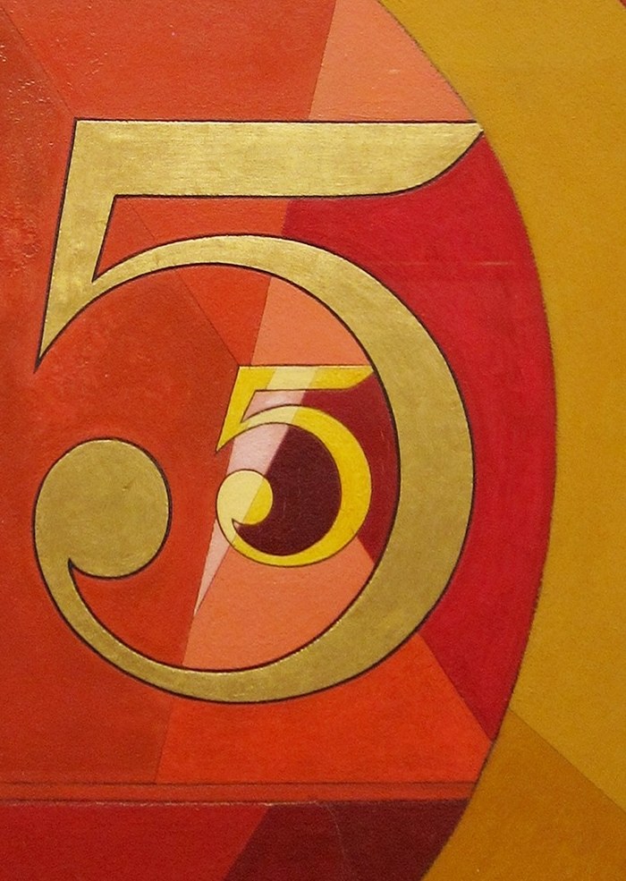 Demuth painted the sound. Layers of gold, receding into the distance.