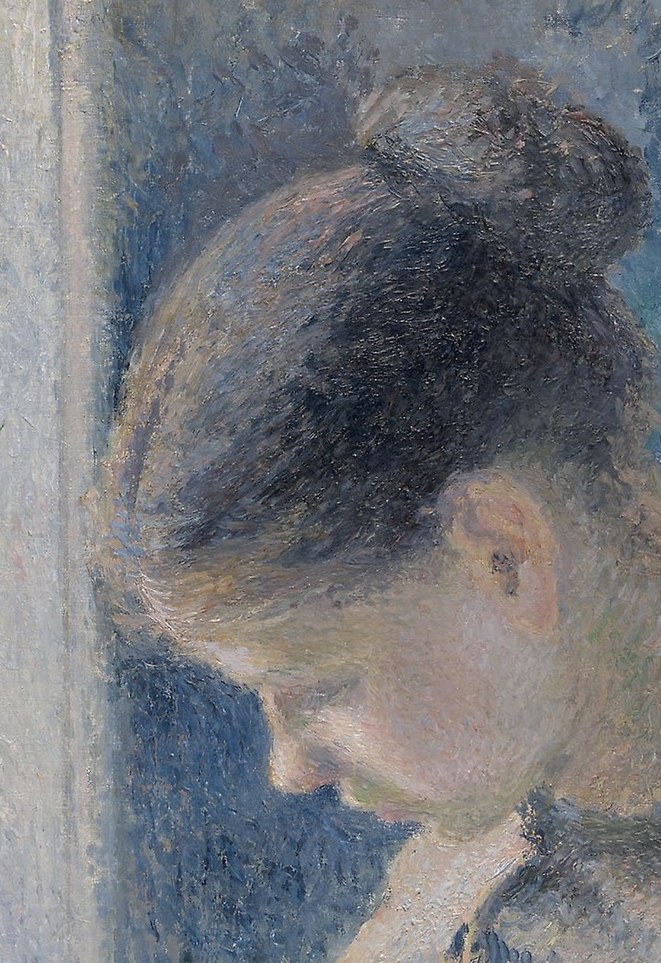 He often painted the quiet moments of rural women.