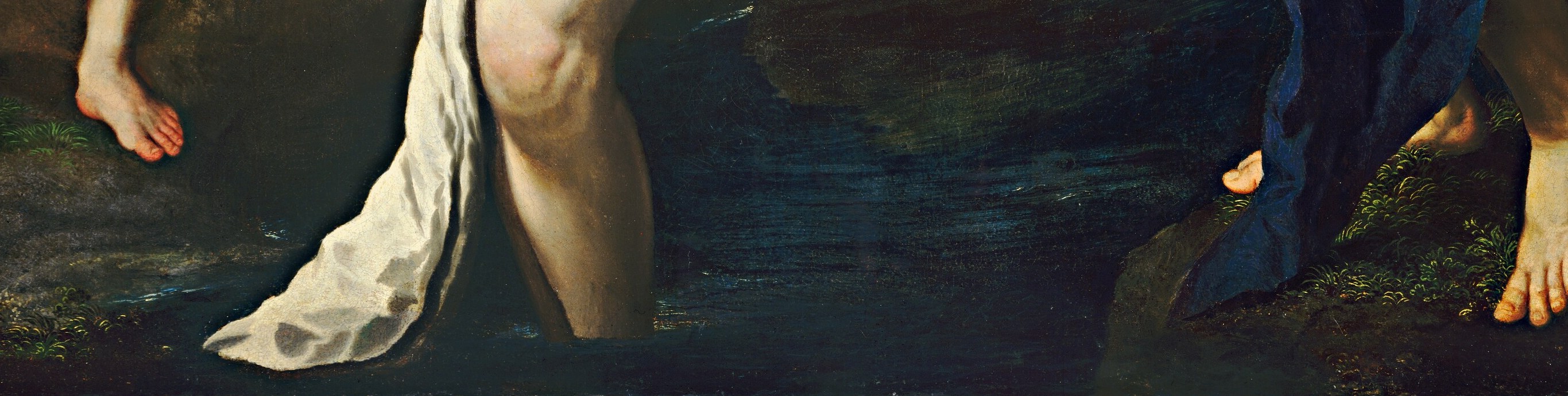 The water itself means death, then rebirth.