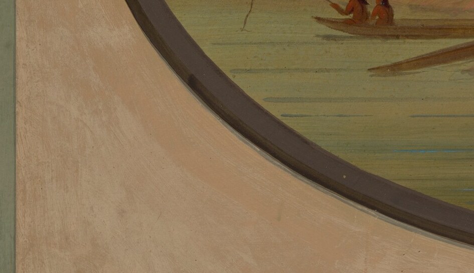 Catlin traveled to South America in the 1850s to paint them.