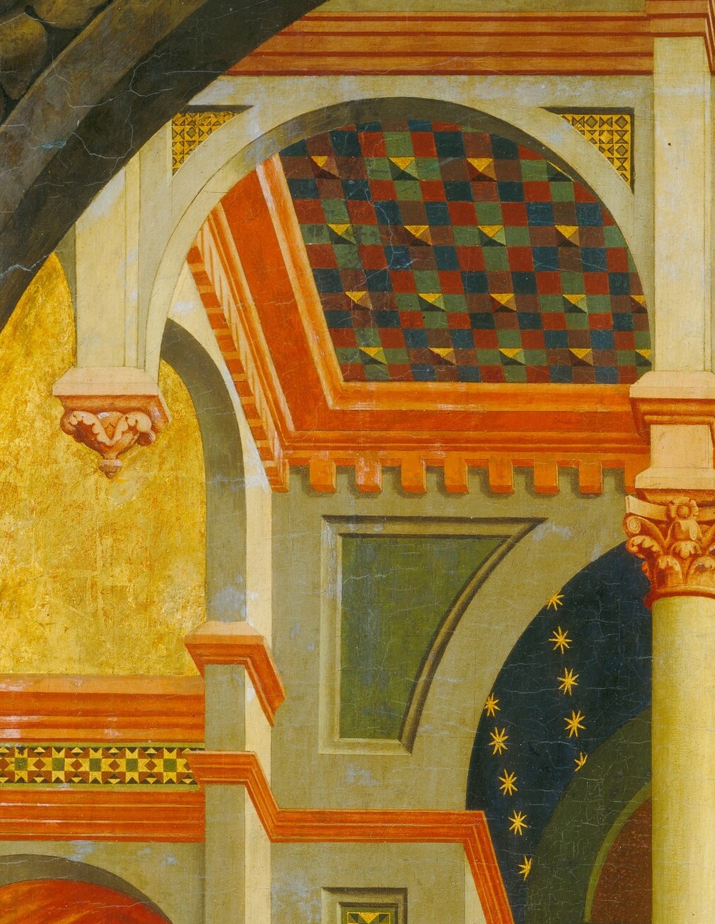 Masolino hid heaven inside the clothes.