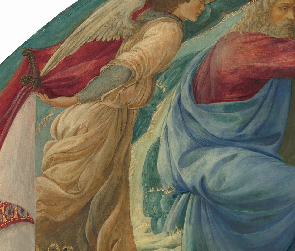 He learned to paint from Botticelli, then surpassed him.