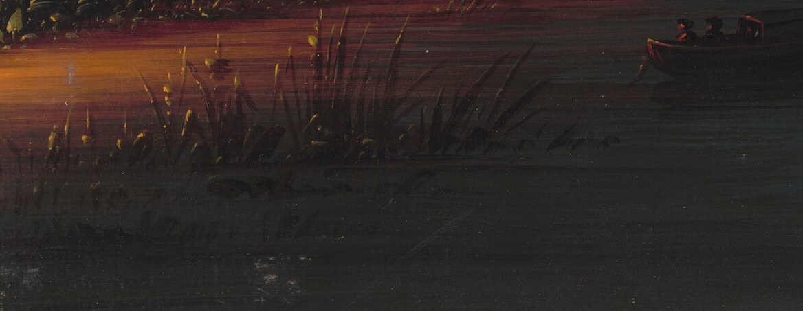 But look closely at the water's reflection.