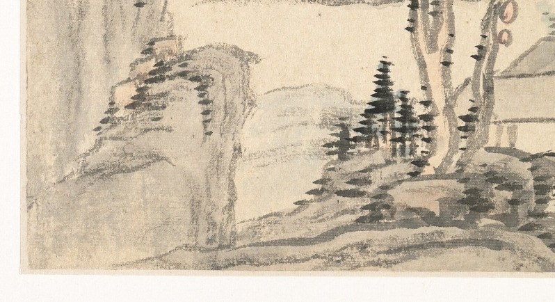 Mei Qing was a poet, a calligrapher, and a traveler to the Yellow Mountain.