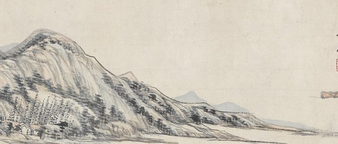 He built these peaks with hundreds of short, dry strokes.