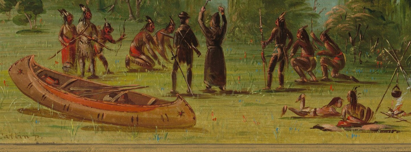 He relied on stories and imagination to depict the American frontier.