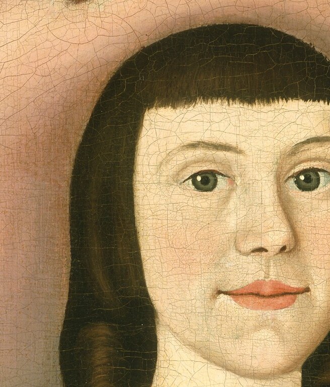 The artist is known only as 'The Denison Limner.'