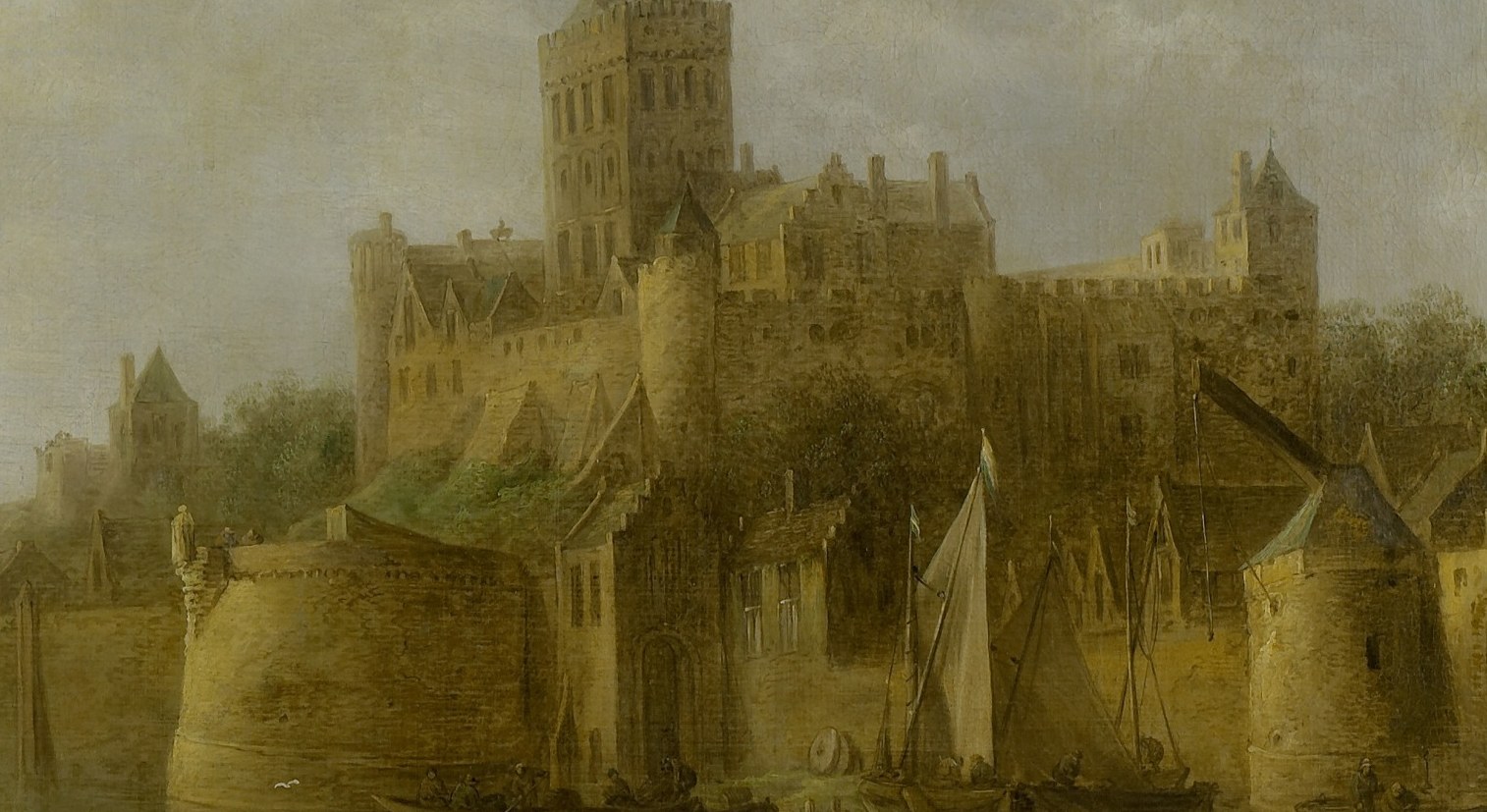In 1641, he depicted the historic Valkhof castle in Nijmegen.