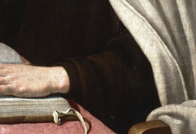 Suggests her intellectual and spiritual studies, the foundation for her writings.
