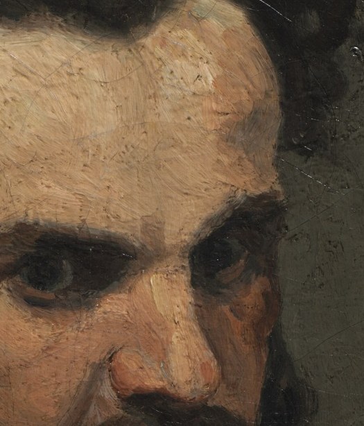 Guillaumin built his own face with thick, muscular strokes.