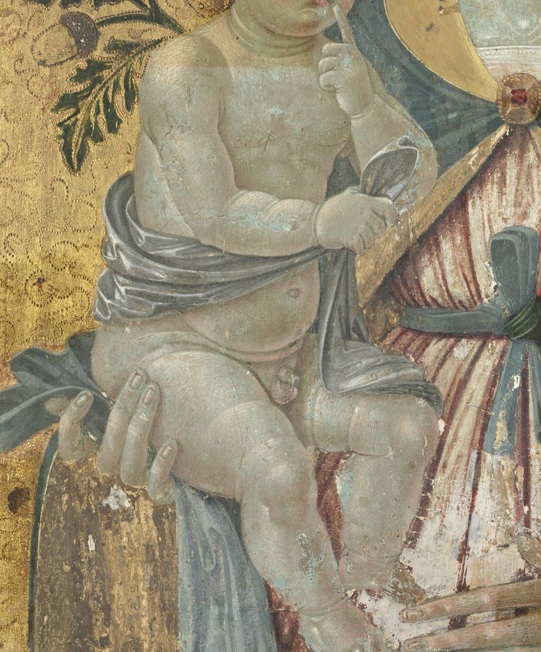 He made this panel around 1500, and then he was forgotten for centuries.