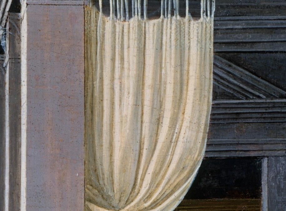 The whole story is already here: announcement, sacrifice, and the threshold between.