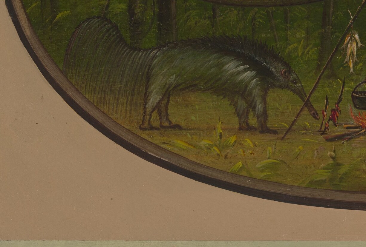 But look closer, there are other inhabitants in the jungle.