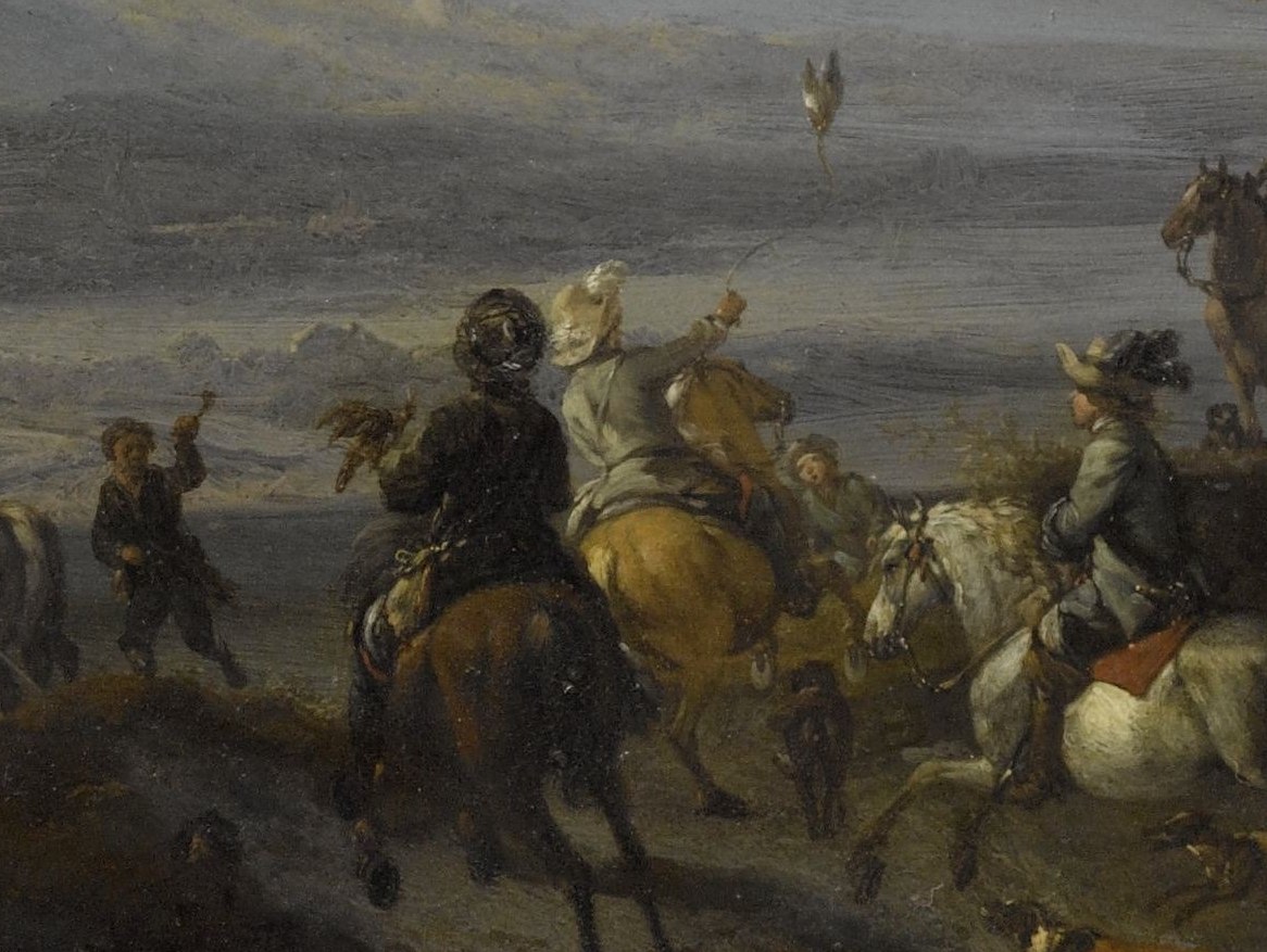 His hunting scenes, like this one, were very popular.