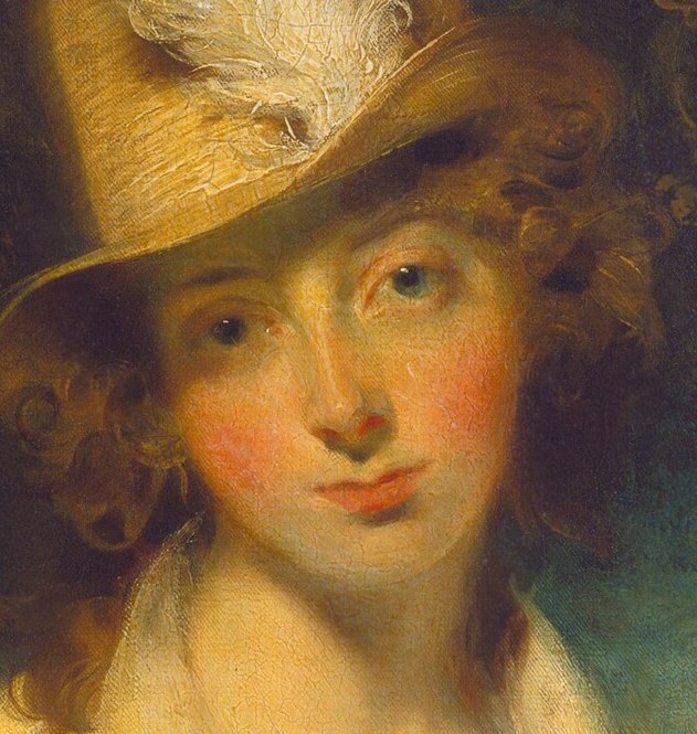 Her direct gaze and soft features convey a sense of composure and gentle engagement with the viewer.
