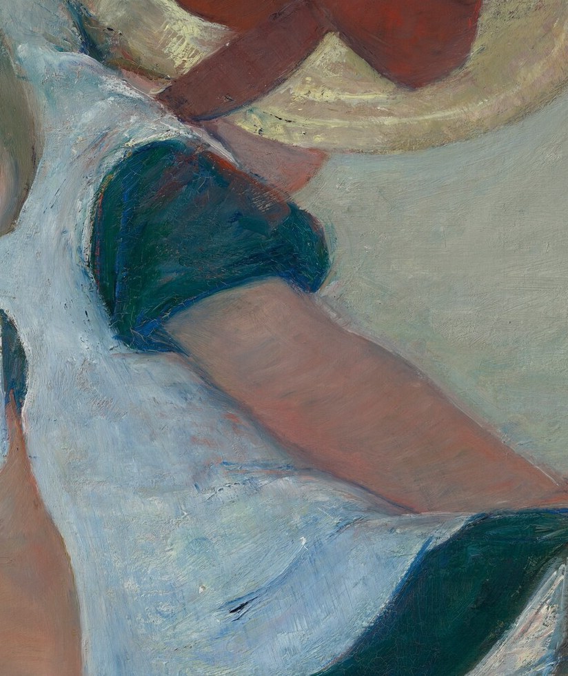 But when Mary Cassatt showed this in 1884, people were unsettled.